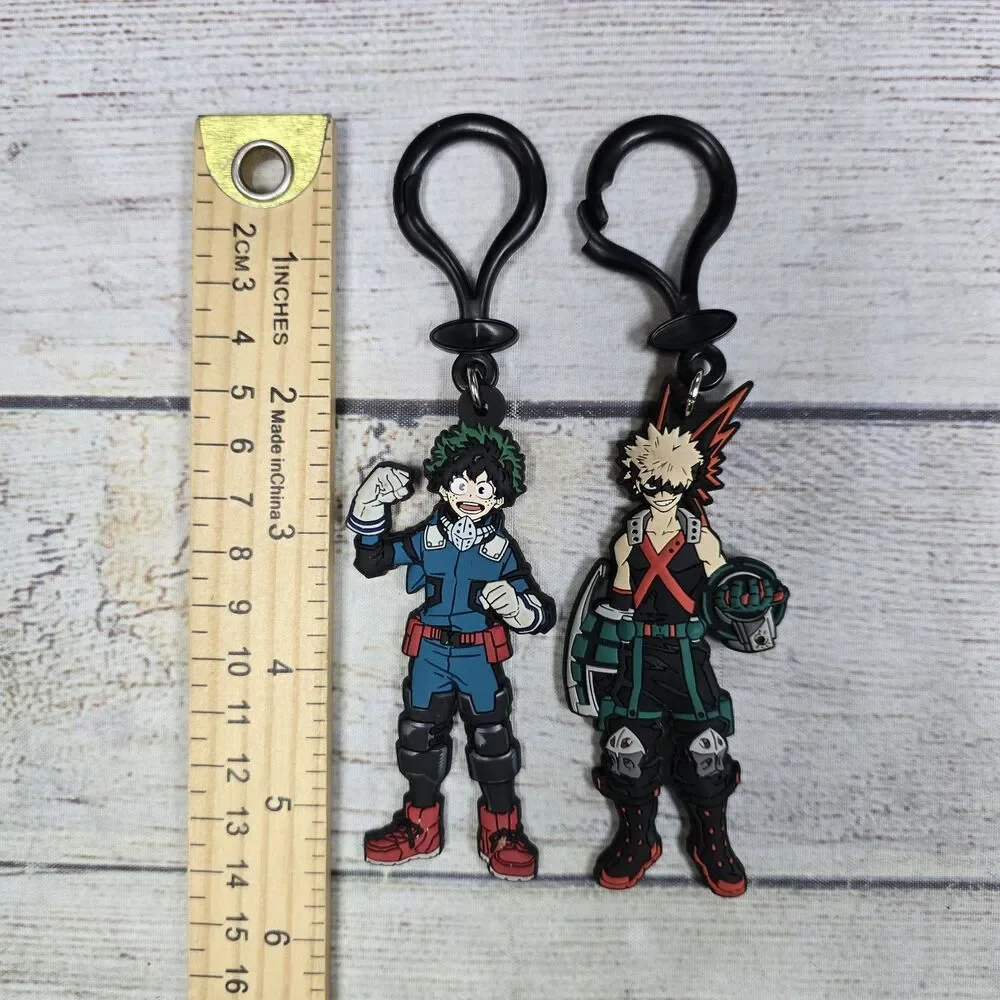 My Hero Academia Bakugo Hero Izuku Acrylic Anime Keychain Bundle Of 2 Lot